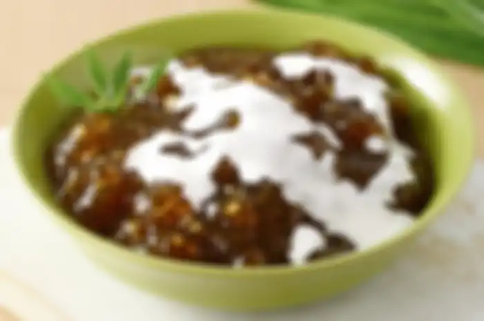 bubur sagu untuk mengganti nasi putih
