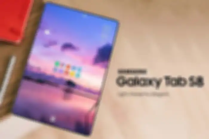 Ilustrasi Samsung Galaxy Tab S8