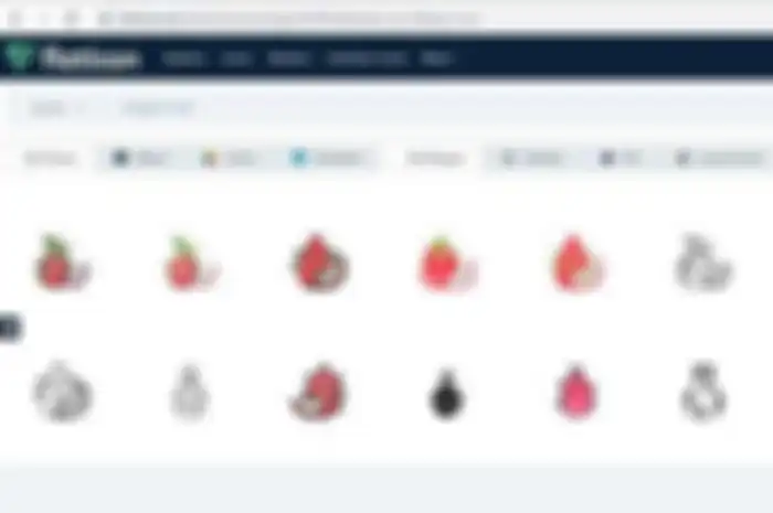 Caranya bikin emoticon buah naga