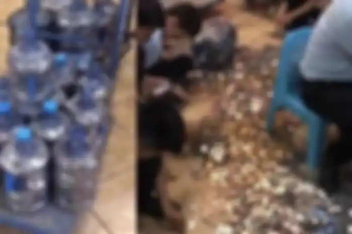 Viral pedagang beli rumah pakai uang koin sebanyak 20 galon