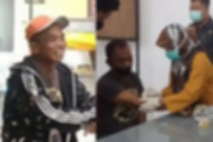 Abdul Rahim, pria yang mengaku joki vaksin Covid-19.
