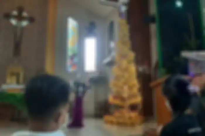 Pohon natal unik di Banyuwangi