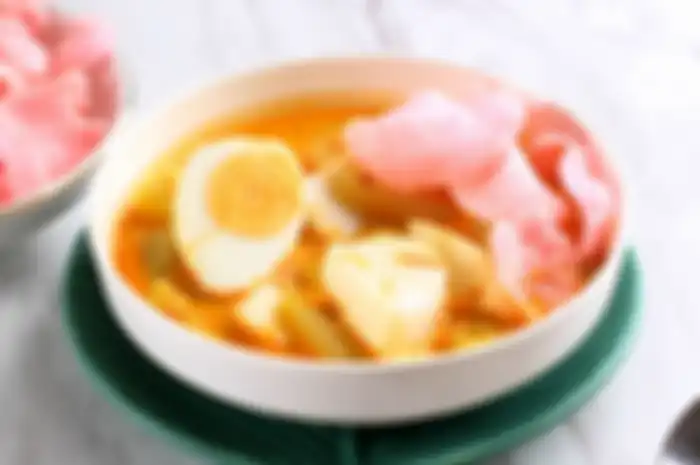 Resep lontong sayur tanpa santan
