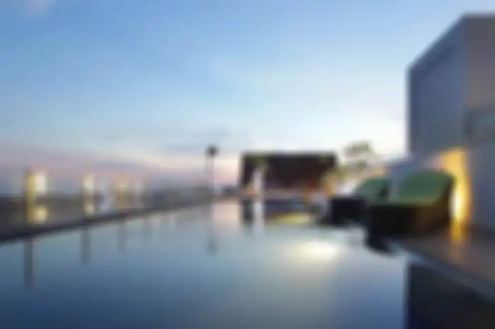 Infinity Pool di Max One Hotel Bukit Jimbaran