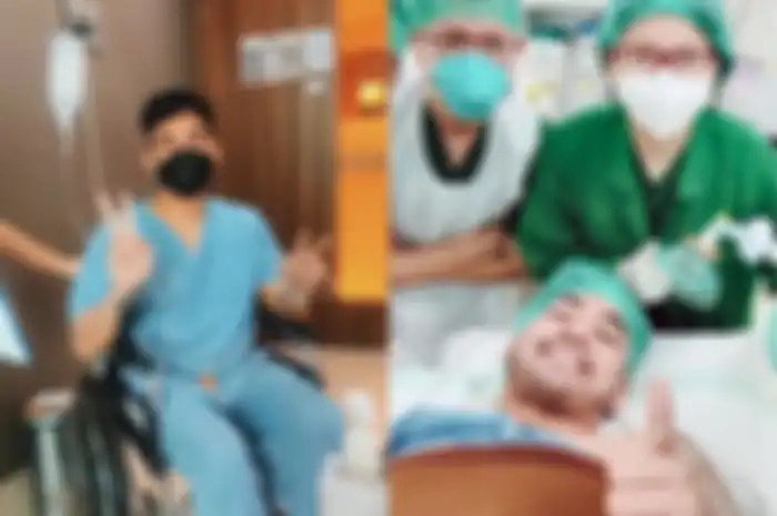 Robby Purba berjuang melawan tumor payudara pada pria.