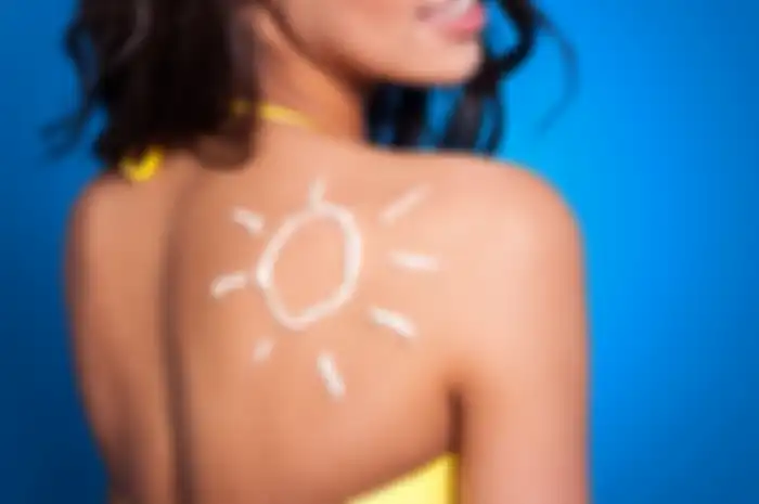 Ilustrasi sunscreen