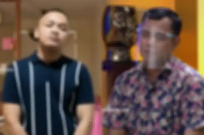 Kolase Foto Tubagus Joddy dan Faisal, ayah mendiang Bibi Ardiansyah. 