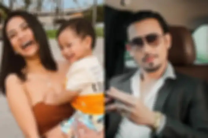 Kolase foto Gala Sky, Vanessa Angel dan Denny Sumargo 