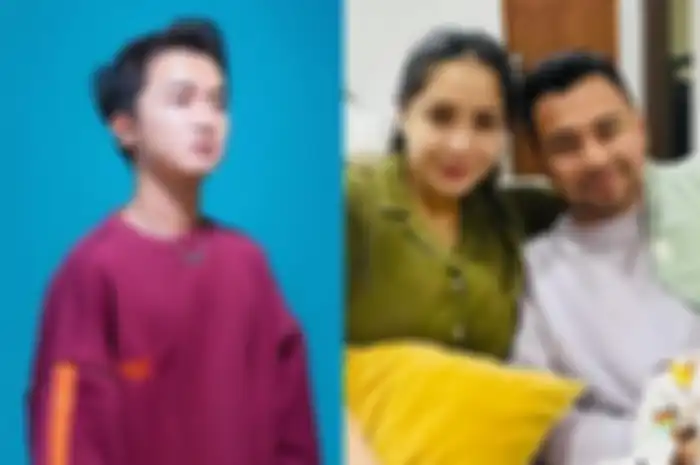 Kolase foto Sensen, Raffi Ahmad dan Nagita Slavina