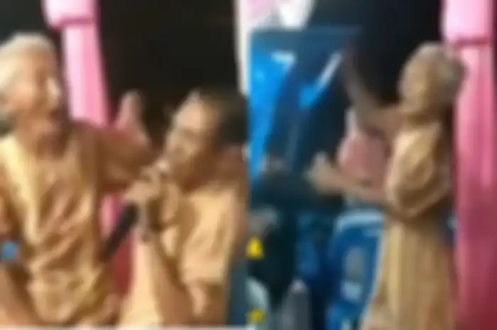 Nenek ngamuk hingga pukuli kakek