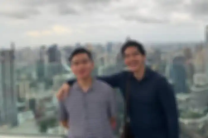 Gibran dan adiknya kaesang