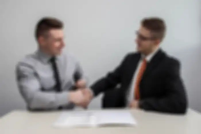 Melamar pekerjaan disebut dengan applying for a job.