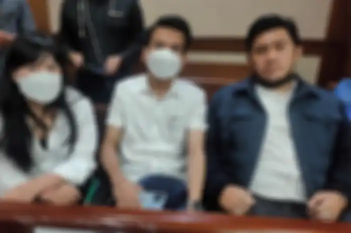 Adam Deni di Pengadilan Negeri Jakarta Pusat, Selasa (12/1/2022).