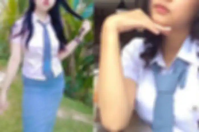 Ilustrasi siswi SMA