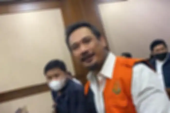 Jerinx menghadiri sidang beragendakan mendengarkan keterangan para saksi di Pengadilan Negeri (PN) Jakarta Pusat, Rabu (12/1/2022). 