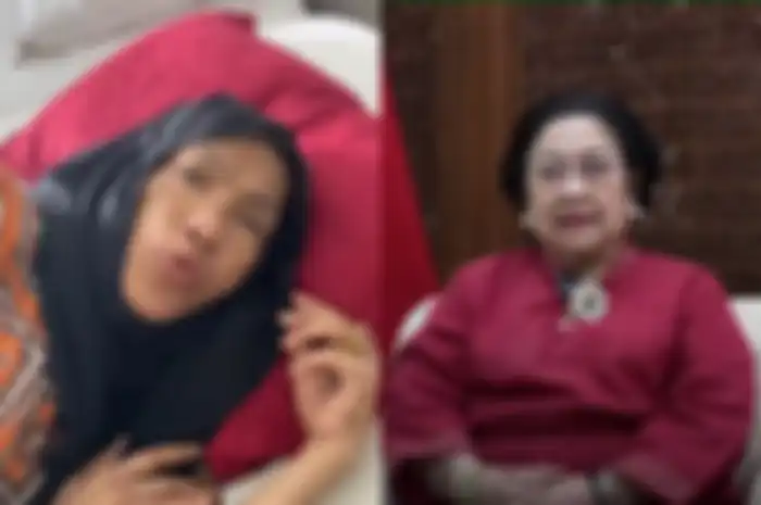 Megawati mendengar permintaan Dorce Gamalama.