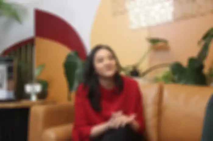 Putri Tanjung saat berbincang dengan Kompas.com