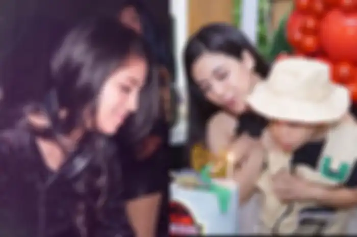 Putri Una bersama putra semawa wayang 