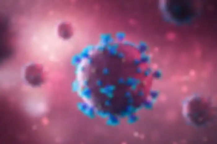 Ilustrasi virus corona (Covid-19)