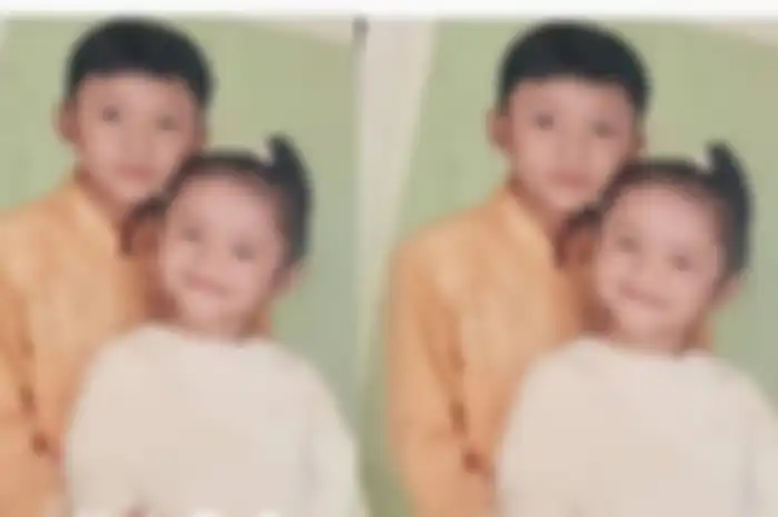 Rizky Febian dan Putri Delina cilik