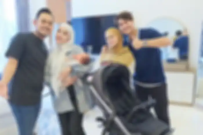 Crazy Rich Malang bertemu Baby L di kediaman Lesti Kejora dan Rizky Billar