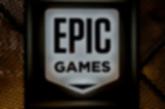 Ilustrasi logo Epic Games
