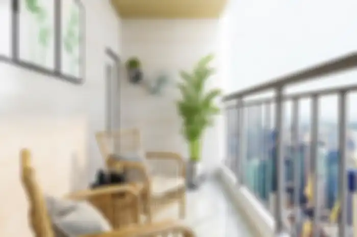 Ilustrasi balkon rumah(SHUTTERSTOCK/dadao) 