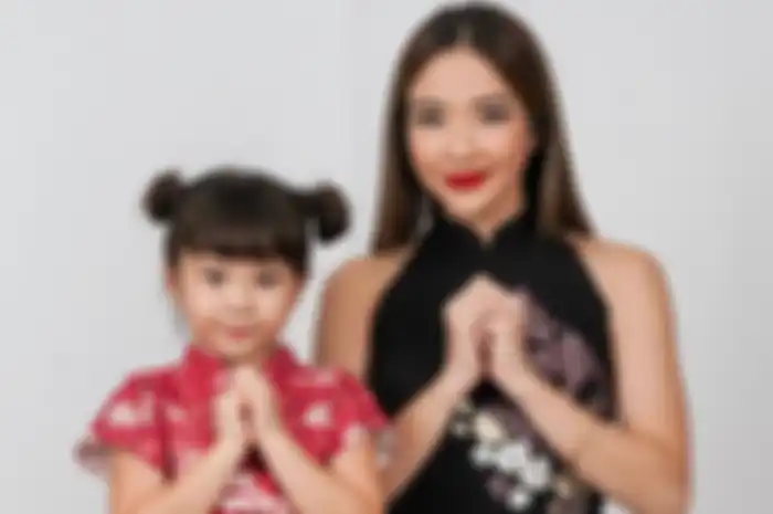 Gisella Anastasia rayakan tahun baru Imlek bersama Gempi