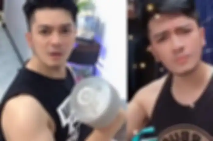 Pedangdut Norman Divo memiliki tubuh atletis 