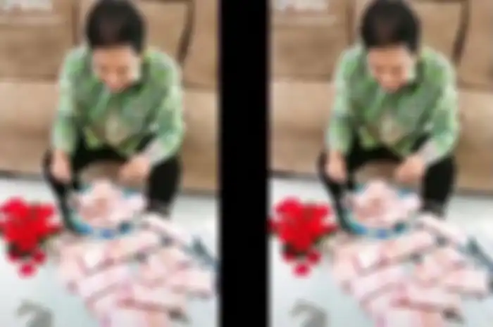 Direktur Utama Perumda Pasar Niaga Kerta Raharja Kabupaten Tangerang, Syaefunnur Maszah, pamer uang di TikTok