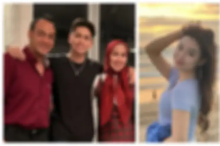 Ferry Irawan menemani Athalla Naufal jalani pemeriksaan polisi