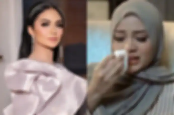 Aurel Hermansyah tak kuasa tahan tangis dengar kabar duka dari KD