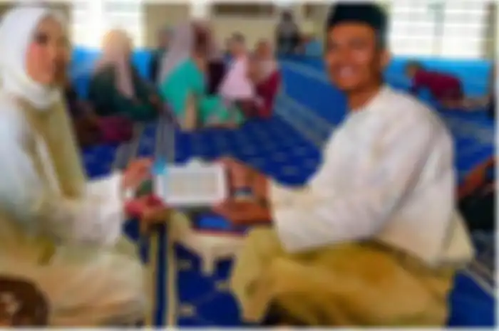 Akad nikah Zuraiha dan suami