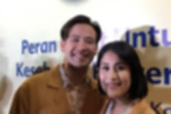 Tarra Budiman dan samg istri, Gya Sadiqah saat ditemui di kawasan Menteng, Jakarta Pusat, Rabu (4/3/2020).