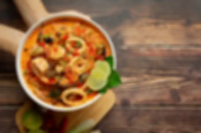 Ilustrasi makanan pedas
