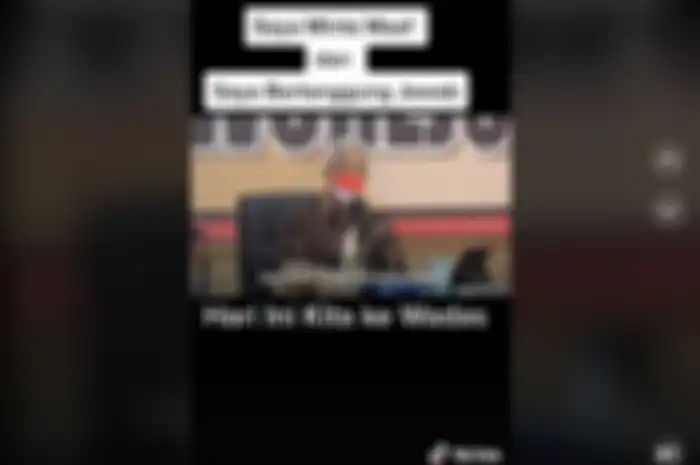 Video klarifikasi Ganjar Pranowo di TikTok terkait kasus Wadas