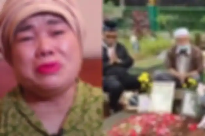 Kakek Bibi sambangi makam
