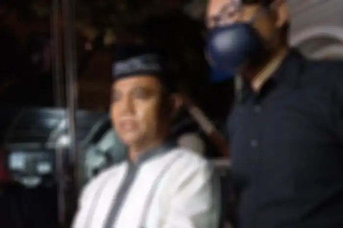 Haji Faisal saat ditemui di kediaman mendiang Vanessa Angel di kawasan Srengseng, Jakarta Barat, Sabtu (12/2/2022).