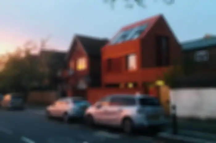 Rumah bernama Passivhaus karya Chris Moore di London.