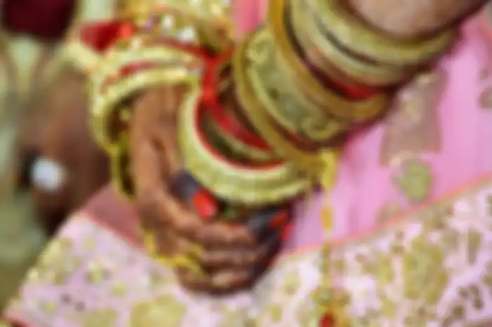Ilustrasi pengantin