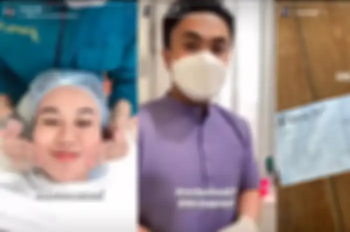 Mayang saat melakukan perawatan kecantikan senila Rp 90 juta.