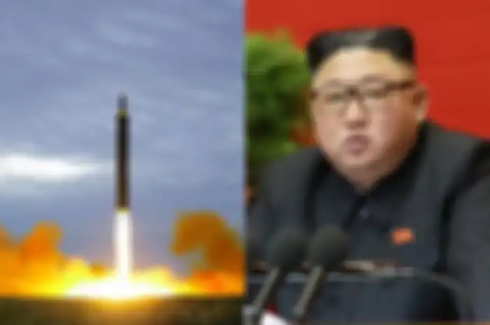 Ilustrasi. Rudal Korea Utara.