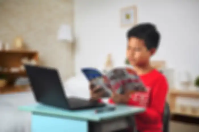 Minat Belajar Anak mengikuti bimbingan belajar.