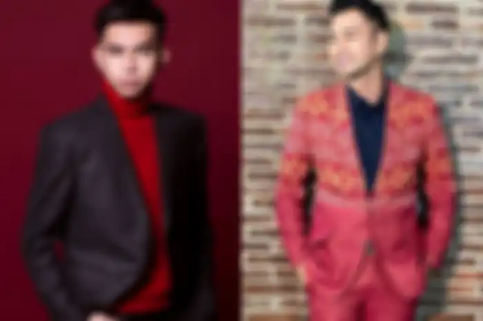 Kolase Foto Dimas Ahmad dan Raffi Ahmad.