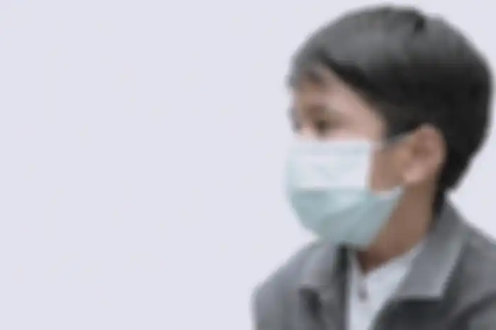 ilustrasi anak terserang flu