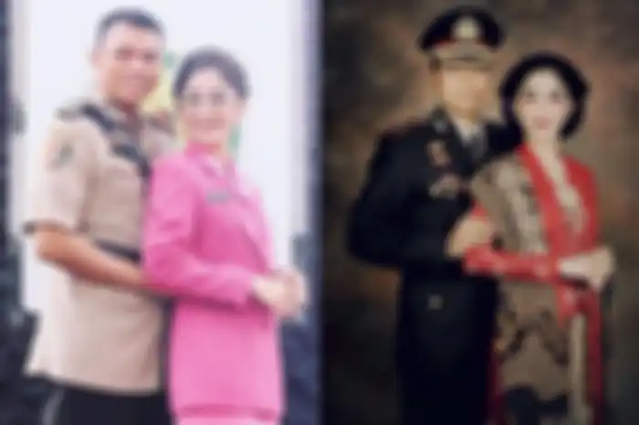Uut Permatasari dan suami