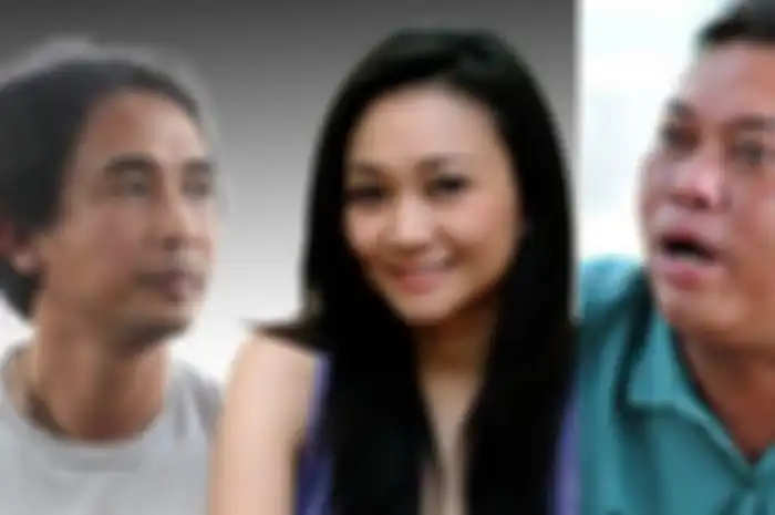 Kolase foto Piyu Padi, Flo, dan Adiguna Sutowo