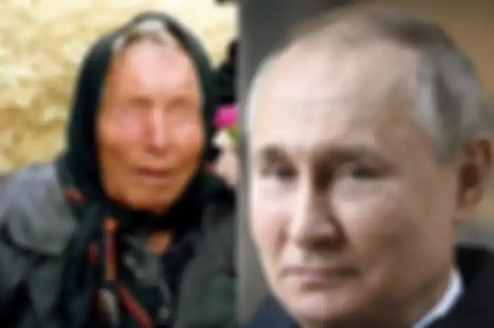 Ramalan Baba Vanga (kiri) menyebutkan bahwa Putin bakal menjadi penguasa sunia
