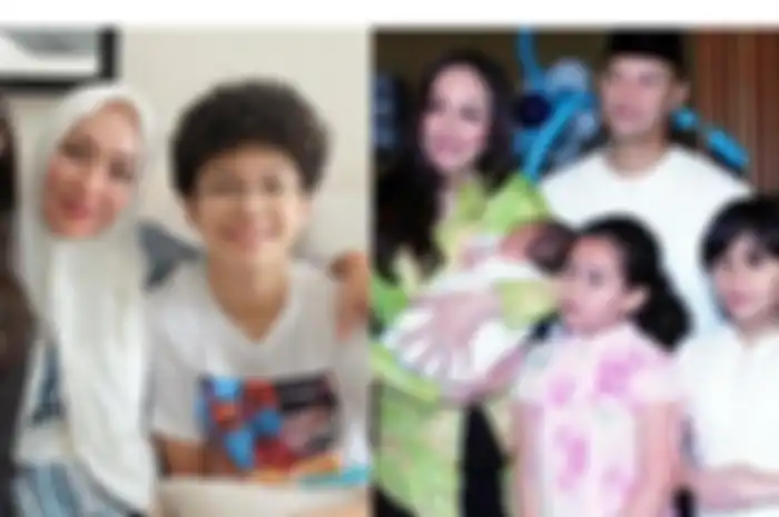 Angelina Sondakh resmi bebas disambut Aaliyah dan Keanu Massaid.