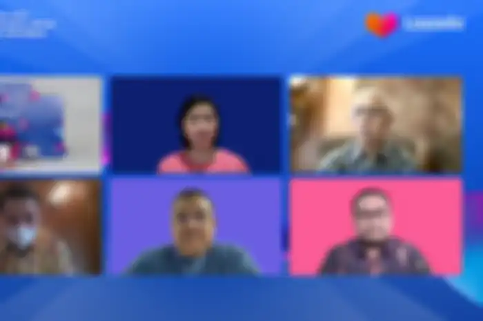 Lazada mengumumkan hasil studinya kepada para media (2/3).